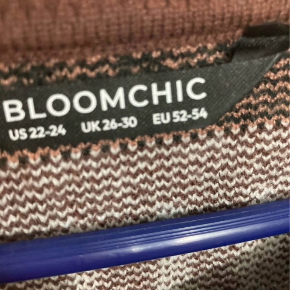 BloomChic Multicolor Geometric Sweater - Picture 4 of 10